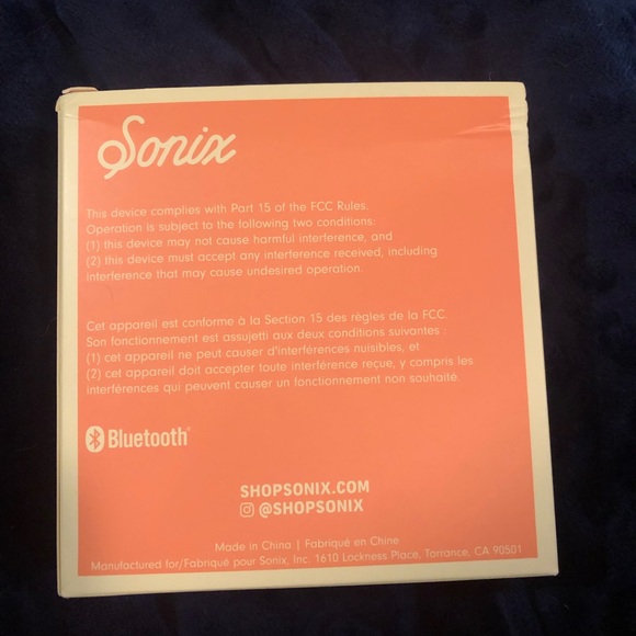 NIB Sonix Bluetooth Speaker - Picture 5 of 9